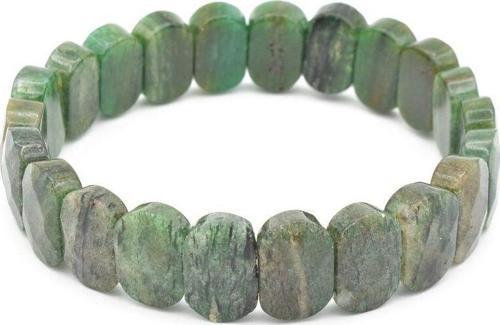 Rolex Model Oval Kesim Hakiki Mikaşist Taşı Bileklik