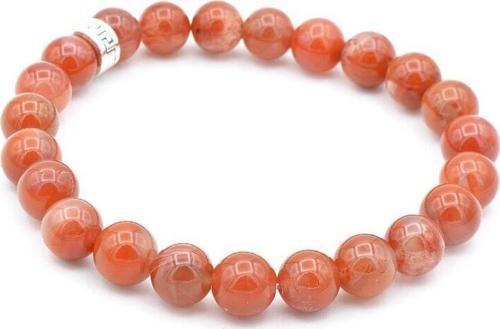 Hakiki Doğal Yemen Akik Taşı Bileklik 8.5 Mm