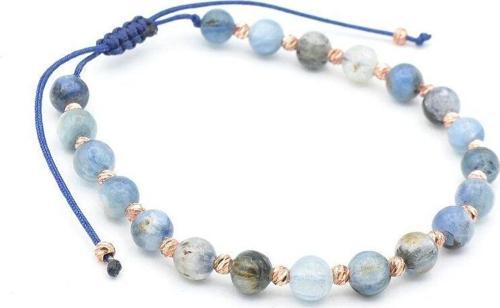 Makrome Model Hakiki Kyanit Taşı Bileklik 6 Mm