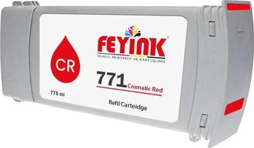 ® Hp 771 Cromatic RED (CR) Feyink Muadil Kartuş 775ml Designjet Z6200
