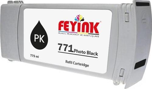 ® Hp 771 Photo Black (PK) Feyink Muadil Kartuş 775ml Designjet Z6200