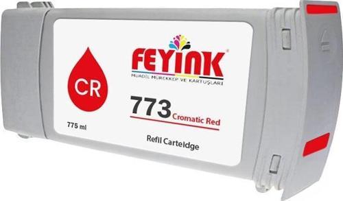 ® Hp 773 Cromatic Red (CR) Feyink Muadil Kartuş 775ml  Designjet Z6800
