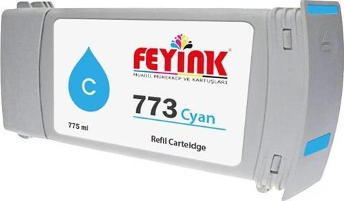 ® Hp 773 Cyan (C) Feyink Muadil Kartuş 775ml Designjet Z6600/Z6800