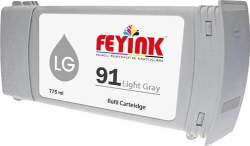 ® Hp 91 Light Gray (LG) Feyink Muadil Kartuş 775ml Designjet Z6100