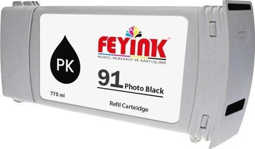 ® Hp 91 Photo Black (PK) Feyink Muadil Kartuş 775ml Designjet Z6100