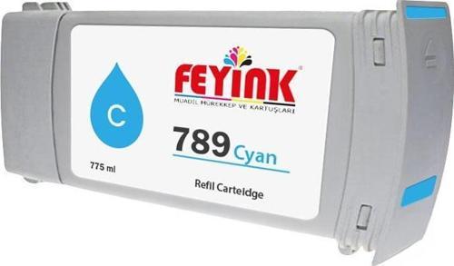 ® Hp Latex 789 Cyan (C) Orijinal Mürekkep Dolumlu Feyink Kartuş 775ml L25500