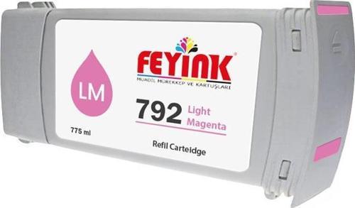 ® Hp Latex 792 Light Magenta (LM) Orijinal Mürekkep Dolumlu Feyink Kartuş 775ml L26500 L28500