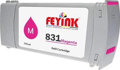 ® Hp Latex 831C Magenta (M) Orijinal Mürekkep Dolumlu Feyink Kartuş 775ml  315/330/335/360/365