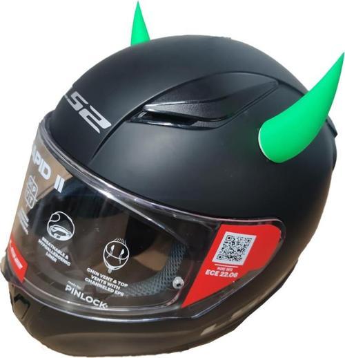 Kask Boynuzu Yeşil 7.5cm