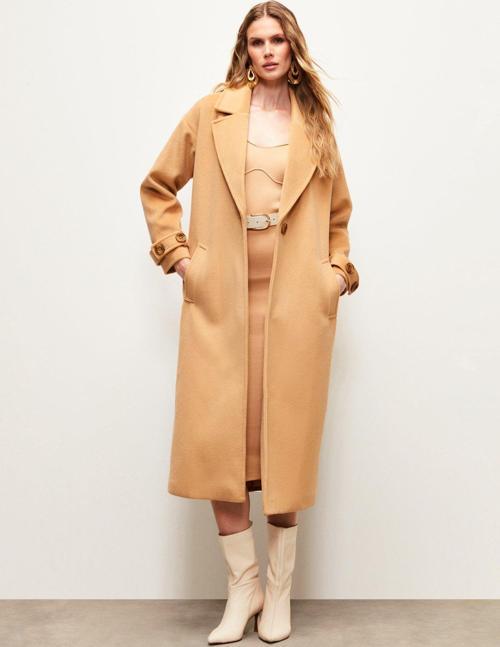 Kol Kemer Detaylı Salaş Kaban - Camel