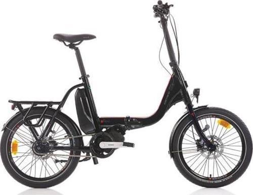 E-FLEXI KATLANIR BİSİKLET 460H HD 20 JANT NEX.8 VİTES MAT SİYAH KIRMIZI GRİ