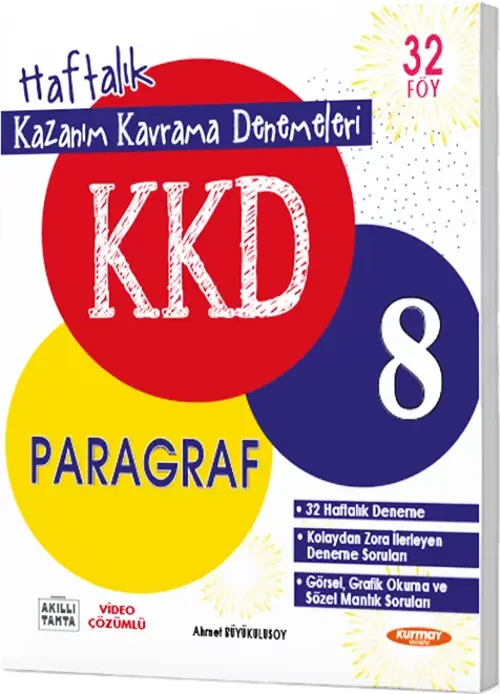 Kurmay LGS Paragraf Haftalık Kazanım Kavrama Denemeleri Kurmay Yayınları