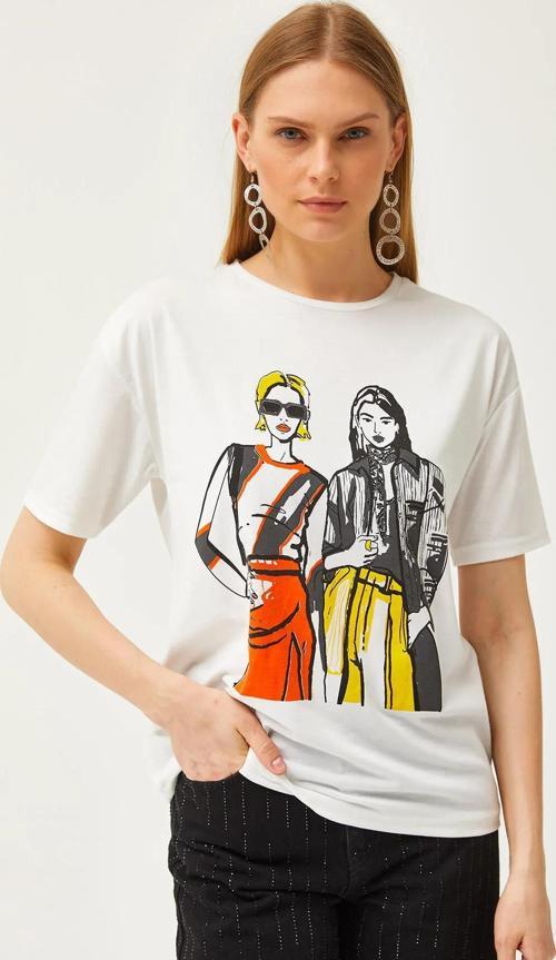 Kadın Figürlü T-Shirt