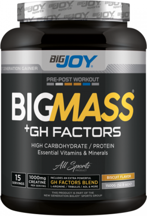 BigMass +Gh Factors 1500gram - Biskuvi