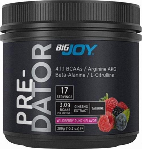 Bigjoy Pre-workout Predator 17 Servis 289 gr - Orman Meyveli