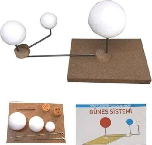 Deney Seti Güneş Dünya Ay Okul Ders Ve Deney Seti