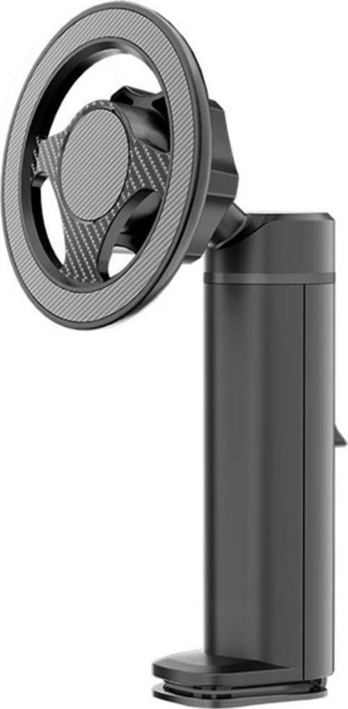 Magsafe Mıknatıslı Açı ve Yön Ayarlı Sıkıştırmalı Masaüstü Telefon Tutucu, Sehpa, Koltuk Uyumlu