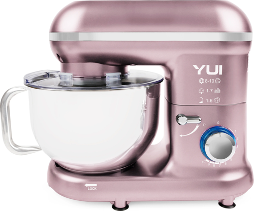 M108 Easy Chef Hamur Yoğurma Makinesi Stand Mikseri Rose Gold