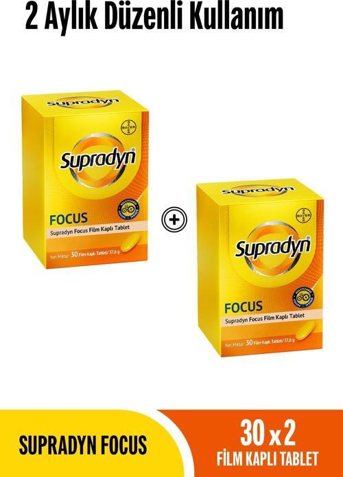 Focus 30x2 Film Kaplı Tablet 2 Aylık Düzenli Kullanım