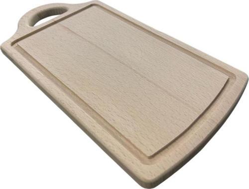%100 Doğal Gürgen Ağacı Ahşap Kesme ve Sunum Tahtası 32 x 17 cm
