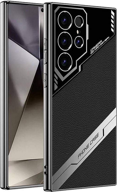Galaxy S24 Ultra Kılıf Kamera Korumalı Suni Deri Tasarım Yeni Seri Procase Kılıf