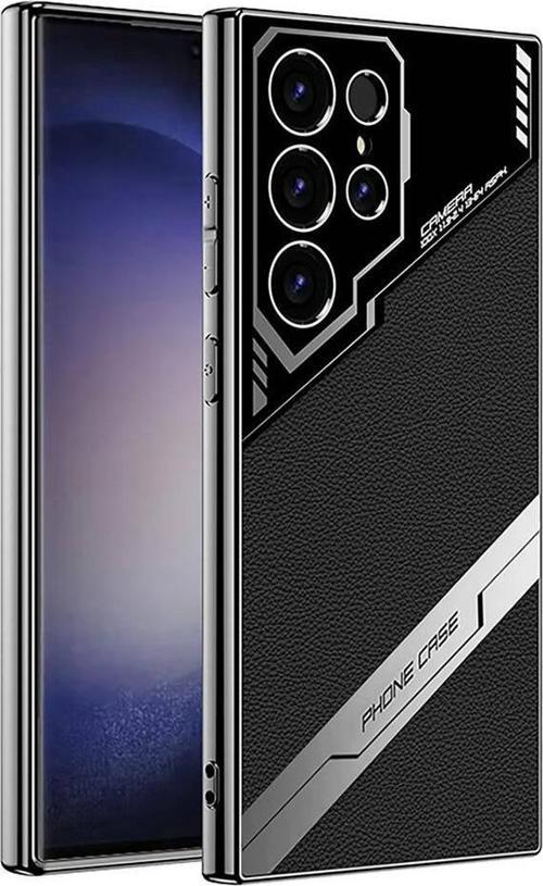 Galaxy S23 Ultra Kılıf Kamera Korumalı Suni Deri Tasarım Yeni Seri Procase Kılıf