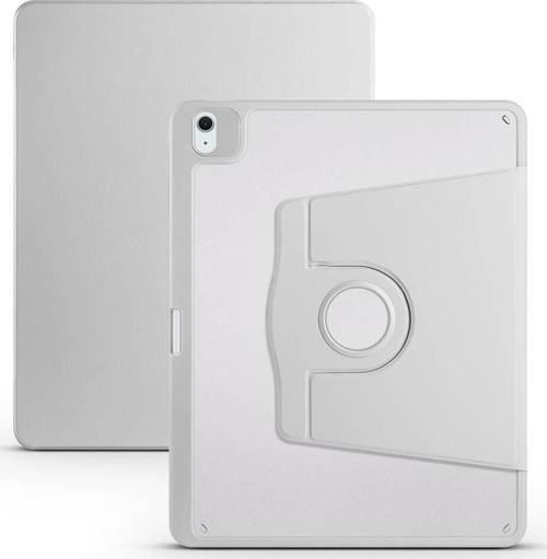 iPad Air 13 2025 M3 Kılıf Termik Kalem Bölmeli Dönebilen Standlı Kılıf