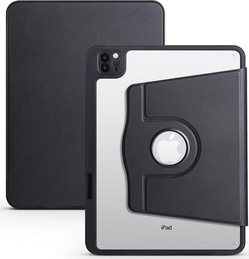 iPad Air 11 2025 M3 Kılıf Termik Kalem Bölmeli Dönebilen Standlı Kılıf