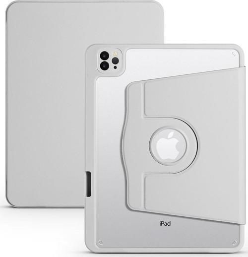 iPad Air 11 2025 M3 Kılıf Termik Kalem Bölmeli Dönebilen Standlı Kılıf