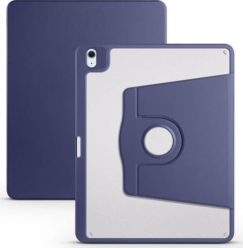 iPad Pro 12.9 2022 M2 Kılıf Termik Kalem Bölmeli Dönebilen Standlı Kılıf