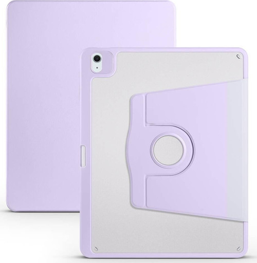 iPad Air 13 2024 Kılıf Termik Kalem Bölmeli Dönebilen Standlı Kılıf