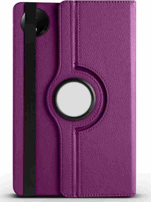Xiaomi Redmi Pad SE Uyumlu 8.7 inç Fuchsia 360 Dönebilen Standlı Kılıf