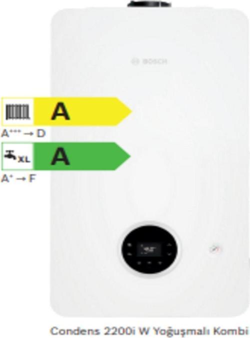 Condens 2200 W 24 Kw Tam Yoğuşmalı Kombi (Baca Seti Dahil )