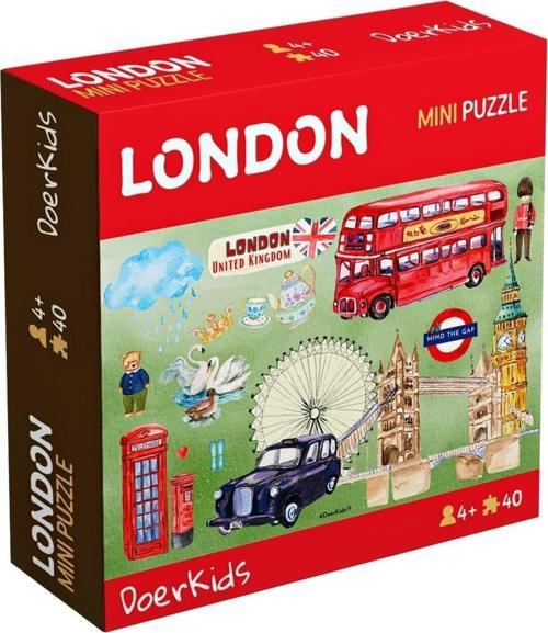 London Mini Puzzle | 40 Parça | 4 Yaş