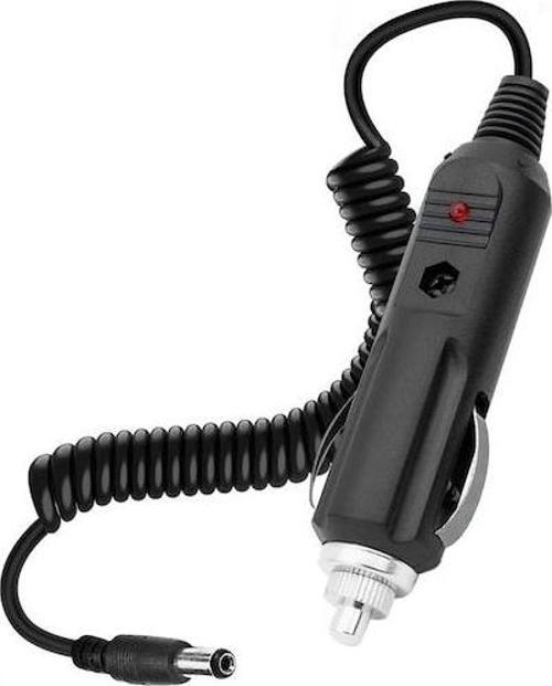 -48 Araç Çakmak Fişi Kablolu 5.5x2.5mm Spiral 12v 2a