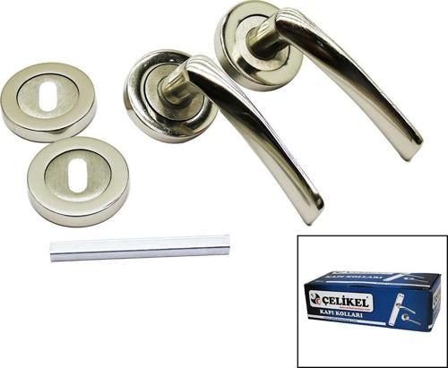 ÇELİKEL-07 AMERİKAN ODA KAPI KOLU NİKEL SATEN-Findit