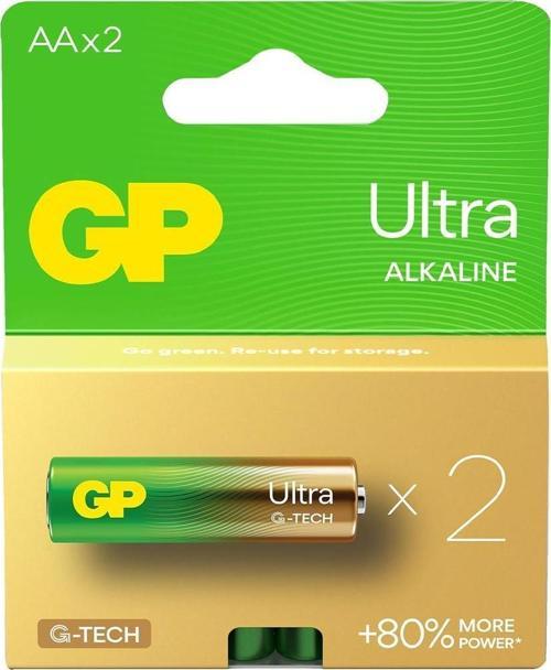 G-Tech Ultra Alkalin Kalem LR6 - AA Boy 1.5V Pil 2li Paket