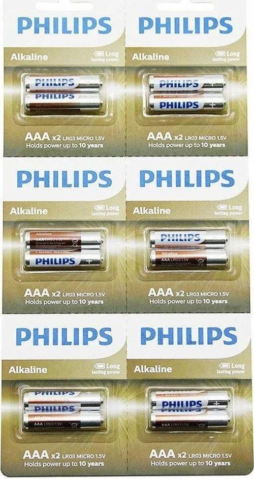 AAA Alkalin Kalem Pil 12'li Kartela