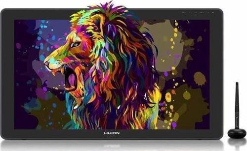 HUION Kamvas 24 Plus 2.5K QHD Grafik Çizim Tableti 22 Inch	 Black With Stand