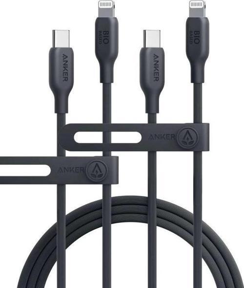 USB-C - Lightning iPhone Şarj Kablosu 6FT Black 2