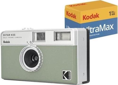 Ektar H35 Filmli Fotoğraf Makinesi Yeşil 24 Exp Film Paketi