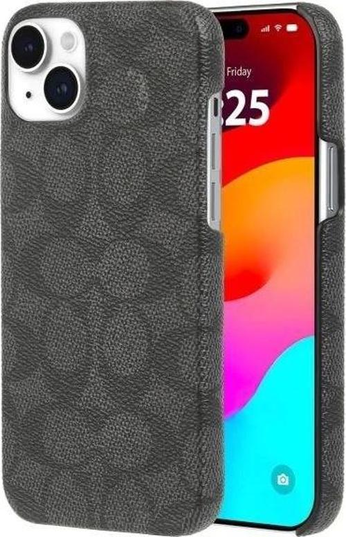 iPhone 15 Plus Kılıf Taba Rengi Charcoal