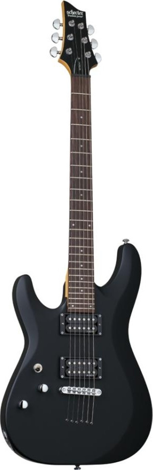 C-6 Deluxe Solak Elektro Gitar (Satin Black)