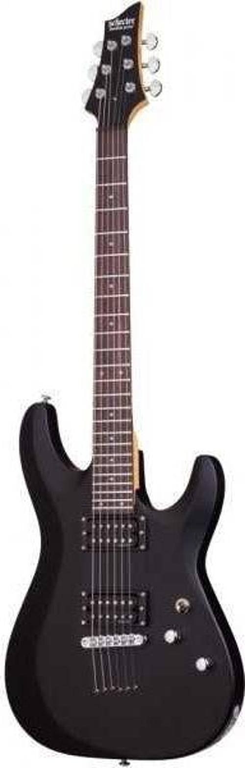 C-6 Deluxe Elektro Gitar (Satin Black)