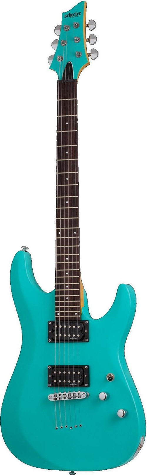 C-6 Deluxe Elektro Gitar (Satin Aqua)