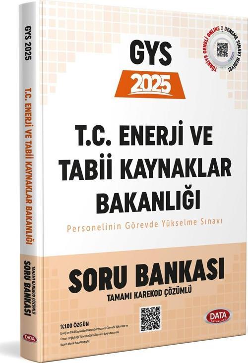 Data 2025 Enerji ve Tabii Kaynaklar Bakanlığı GYS Soru Bankası Data Yayınları