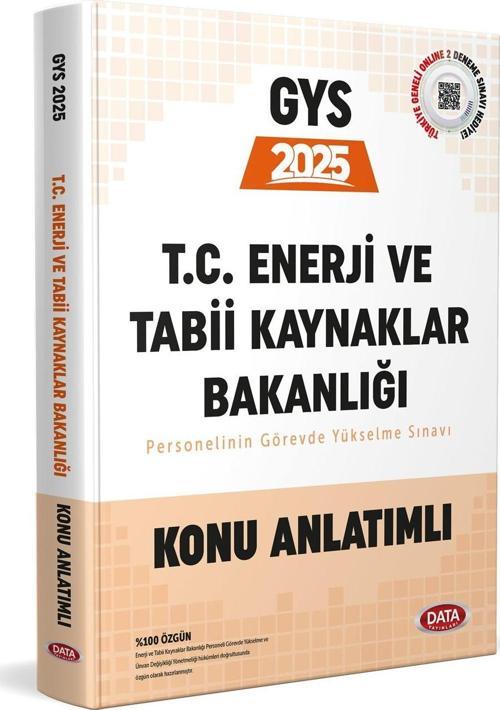 Data 2025 GYS Enerji ve Tabii Kaynaklar Bakanlığı Hazırlık Kitabı Data Yayınları