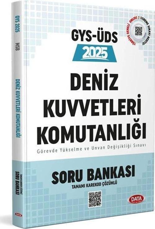 Data Yayınları 2025 Deniz Kuvvetleri Komutanlığı Personeli Görevde Yükselme Sınavı Soru Bankası