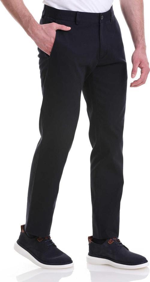Avasar Erkek Lacivert Regular Fit Keten Pantolon-7230