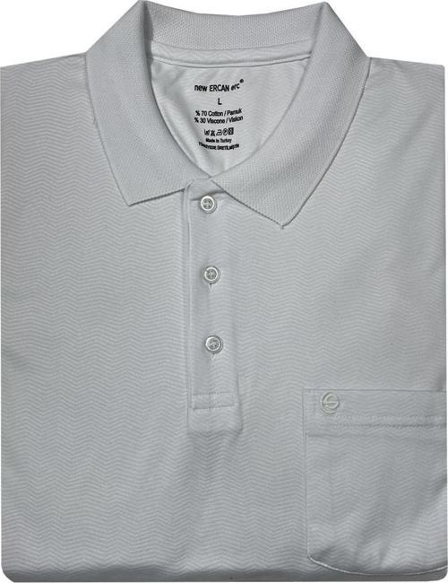 Yakalı Klasik Fit Kısa Kol Erkek Tişört-7233